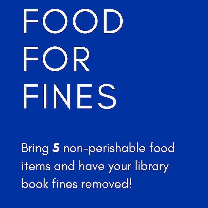 Food for Fines: Day of Giving Food Drive